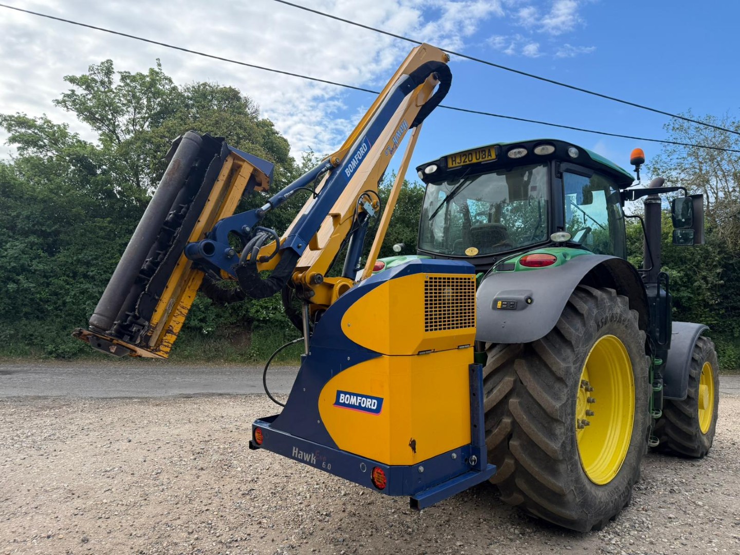 Used Bomford Hawk Evo 6.0 Hedge Cutter