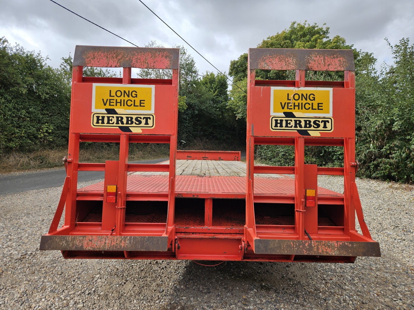 Used Herbst Low Loader Trailer