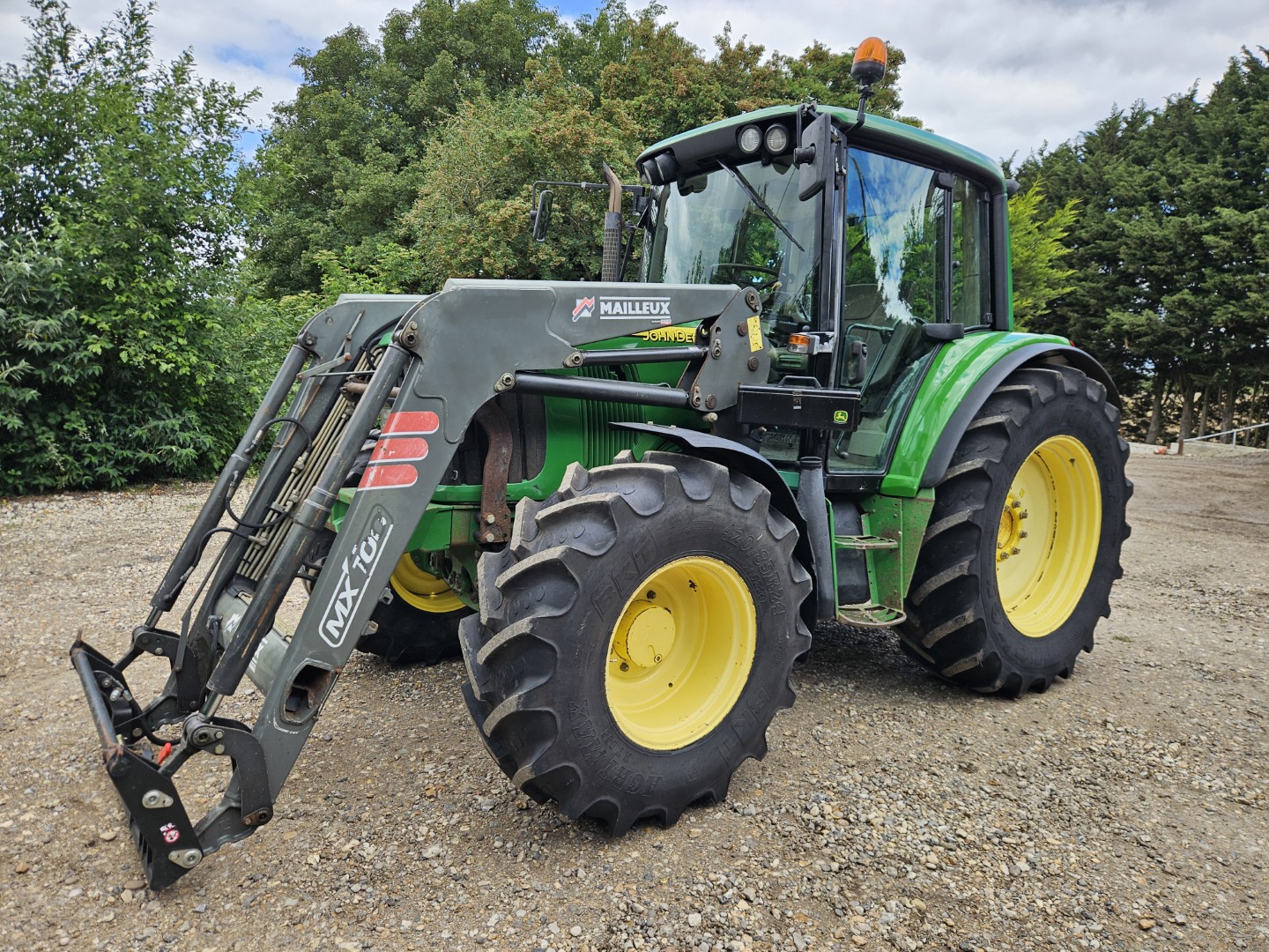 Used John Deere 6420 4wd Tractor