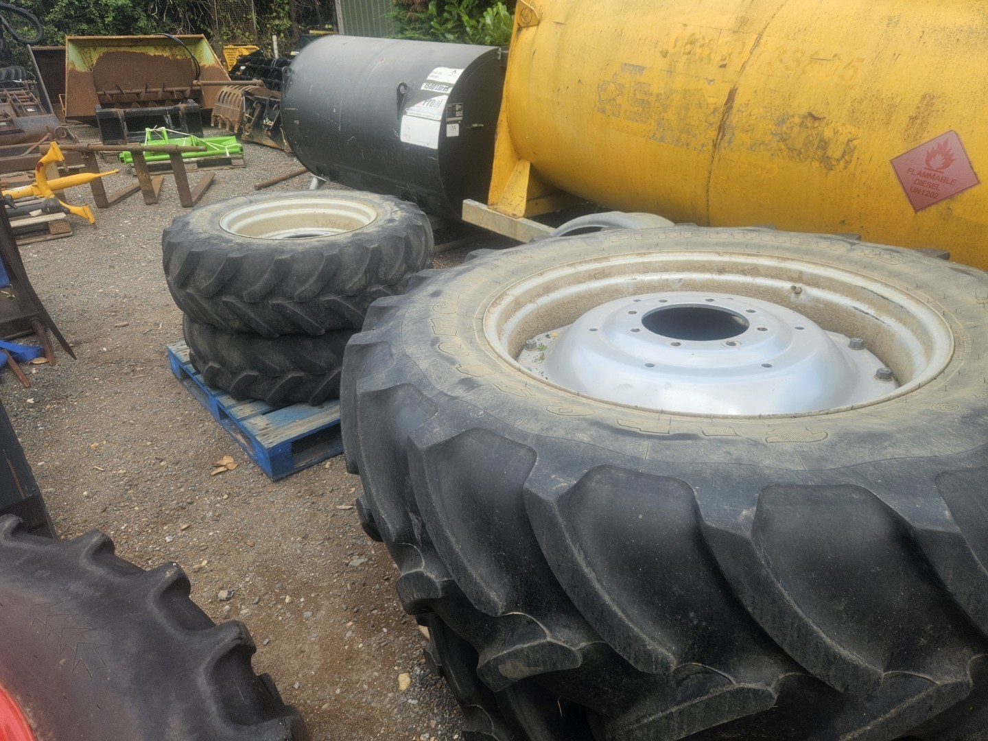Used Set of Wheels and Tyres