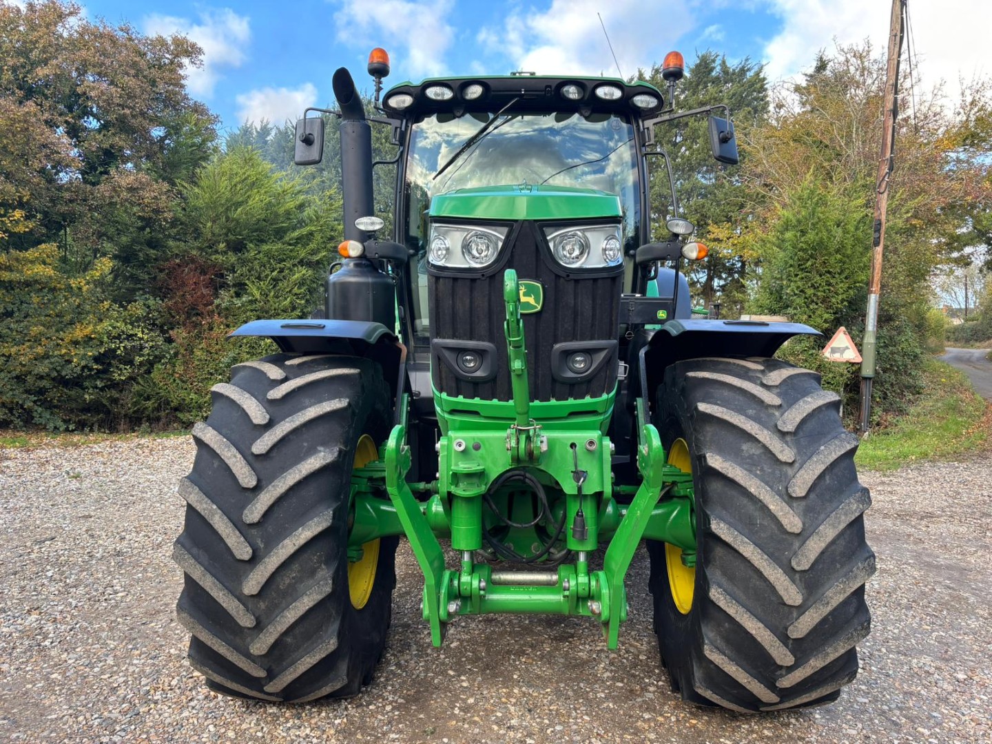 Used John Deere 6215R 4wd Tractor