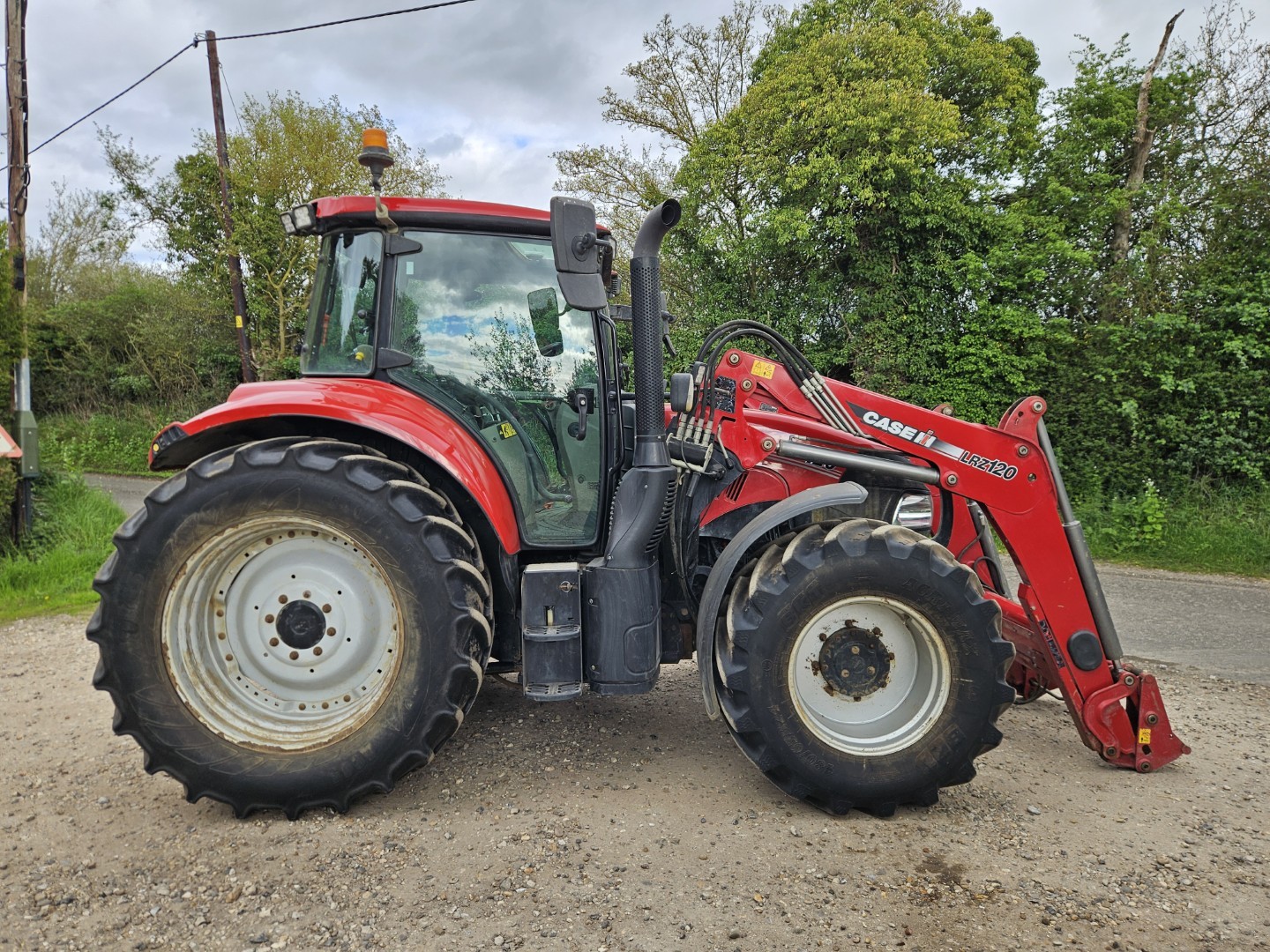 Used Case Luxxum 120 4wd Tractor