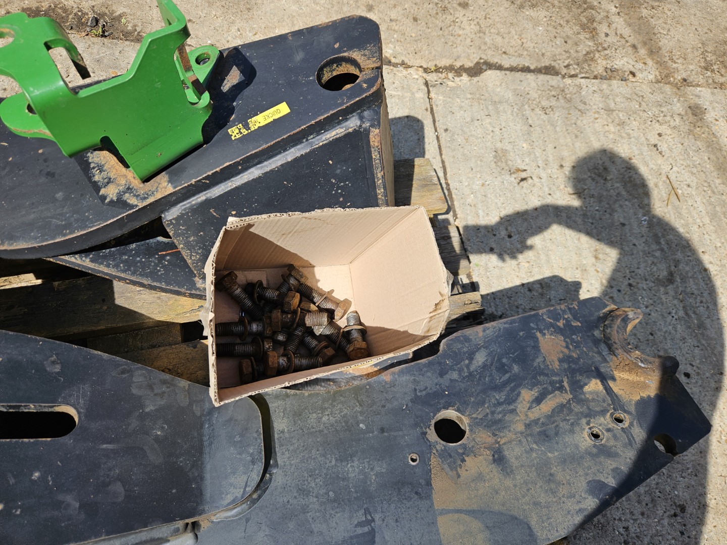 Used Quicke Tractor Loader Brackets