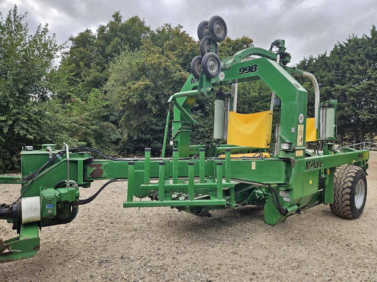 Used McHale 998 Bale Wrapper