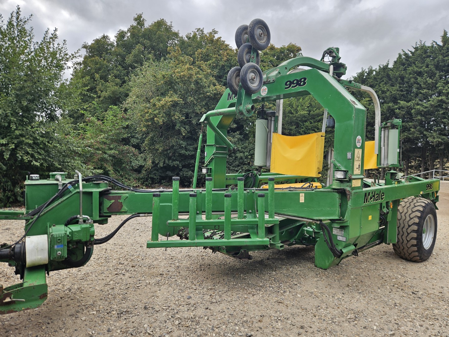 Used McHale 998 Bale Wrapper
