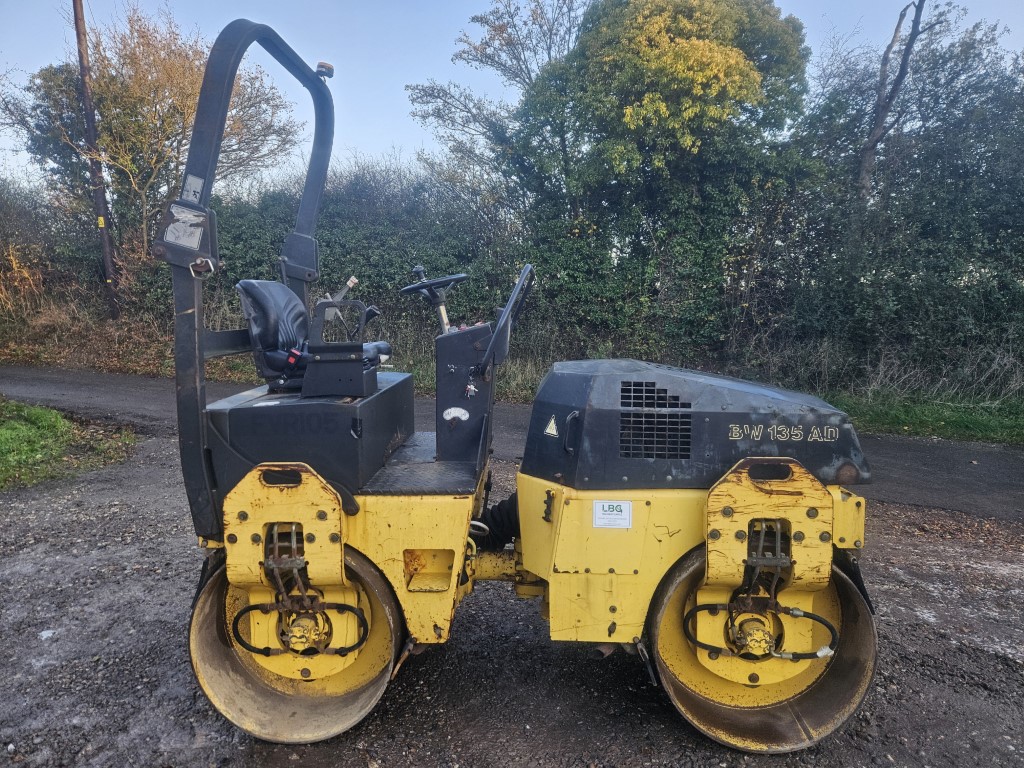 Used Bomag BW135 AD Roller