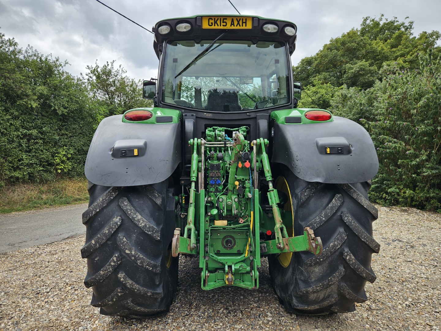 Used John Deere 6215R 4wd Tractor