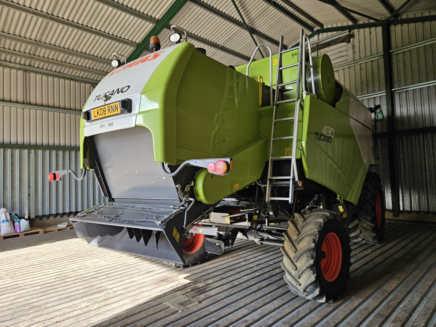 Used Claas Tucano 430 Combine Harvester