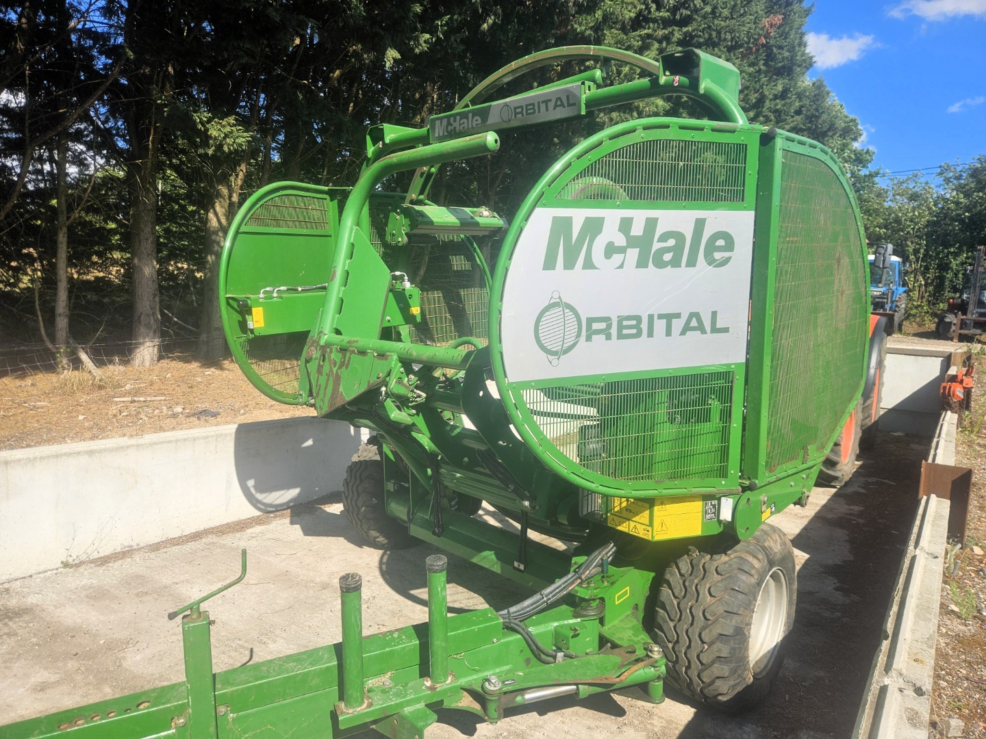 Used McHale Orbital Bale Wrapper