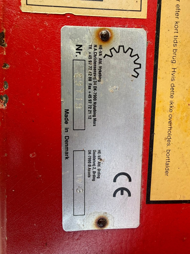 Used HE-VA Subsoiler