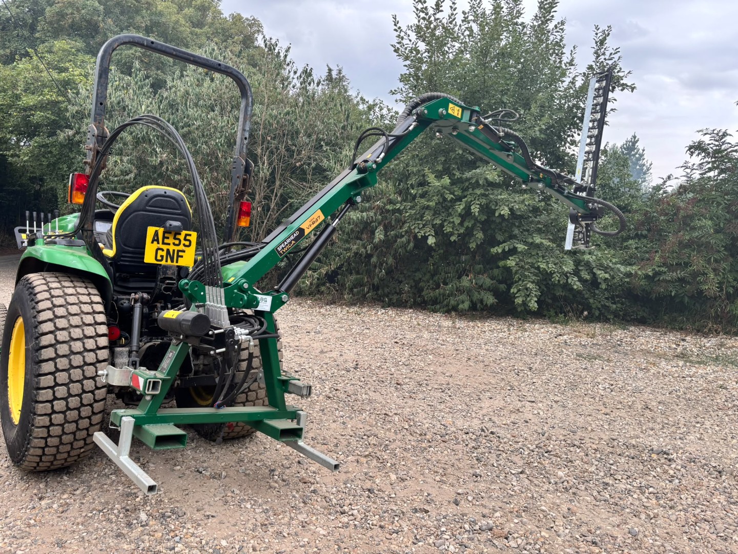 Used Spearhead Twiga VRF 37 Mini Hedge Cutter