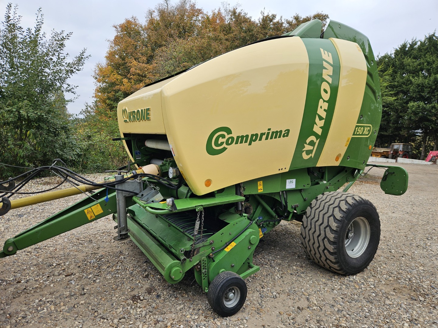 Used Krone V150XC Round Baler
