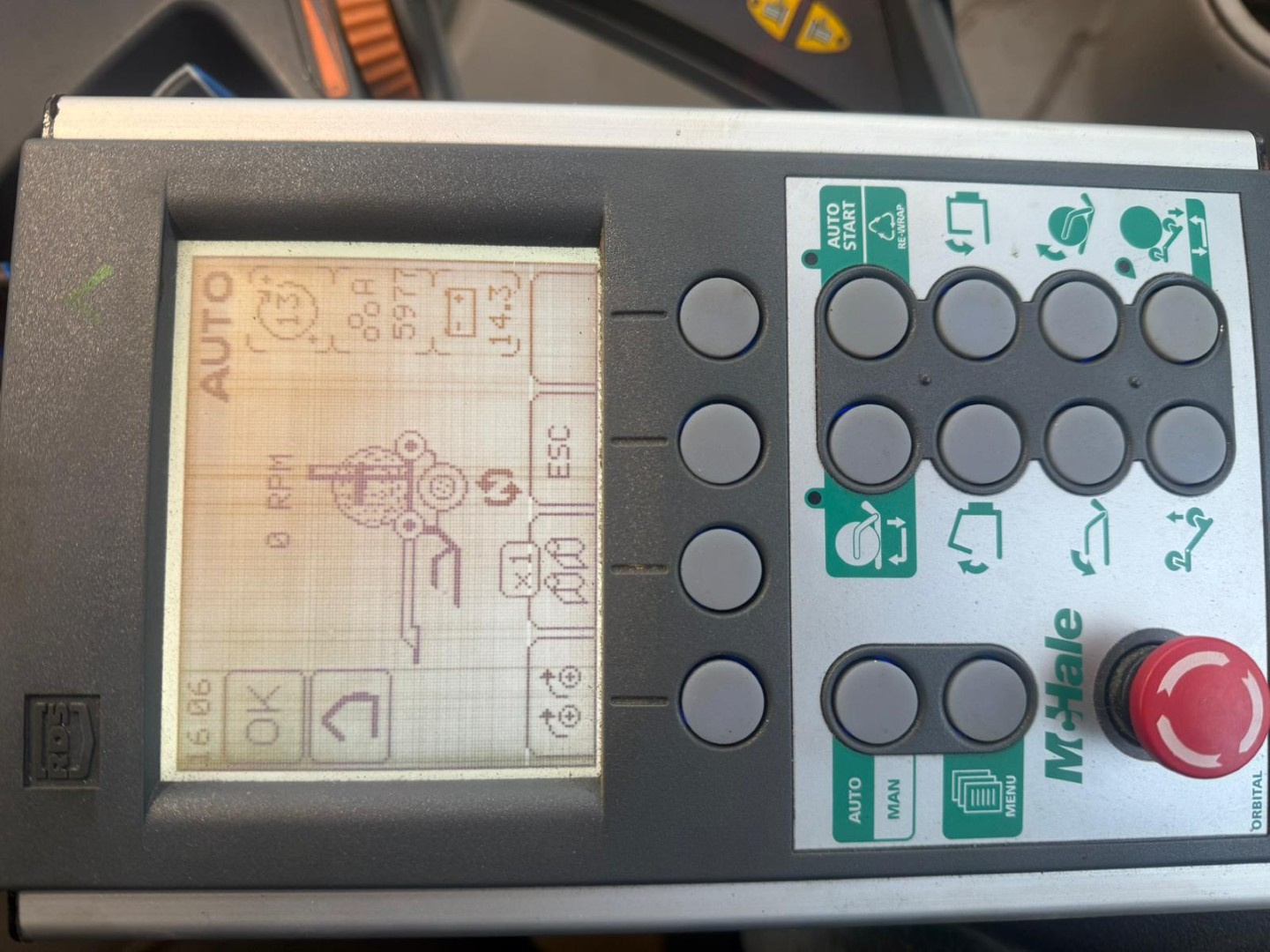 Used McHale Orbital Bale Wrapper