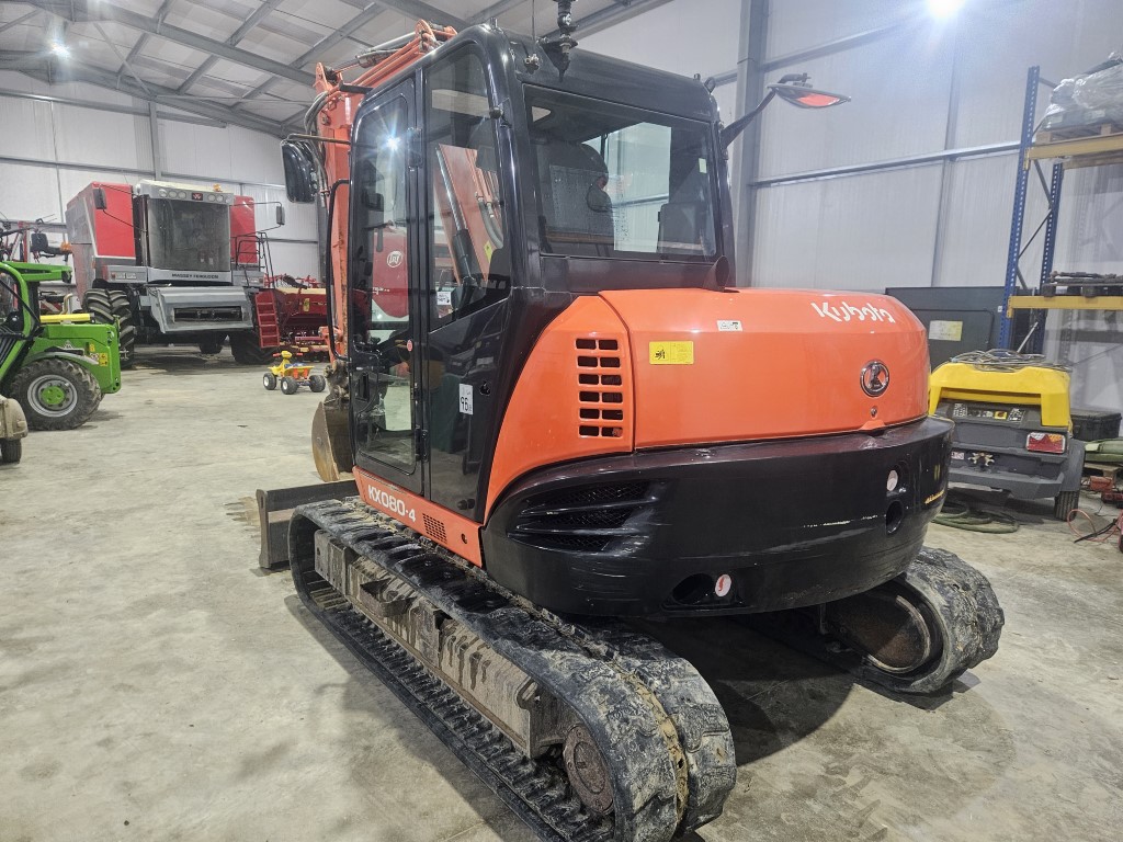 Used Kubota KX080-4 Excavator