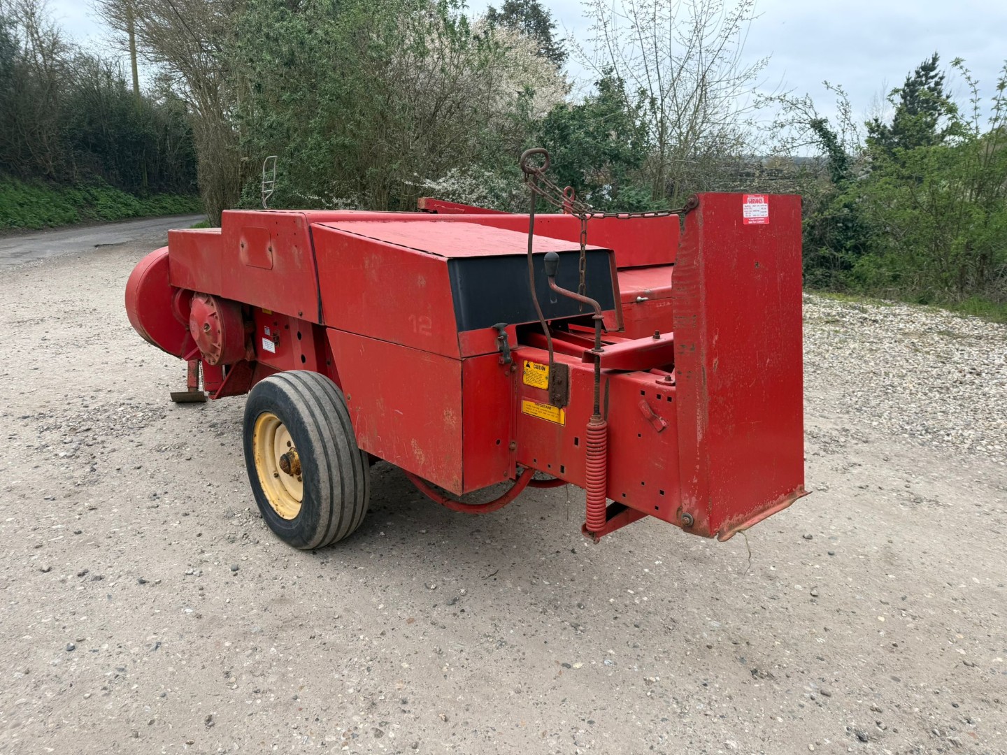 Used Massey Ferguson 124 Conventional Baler
