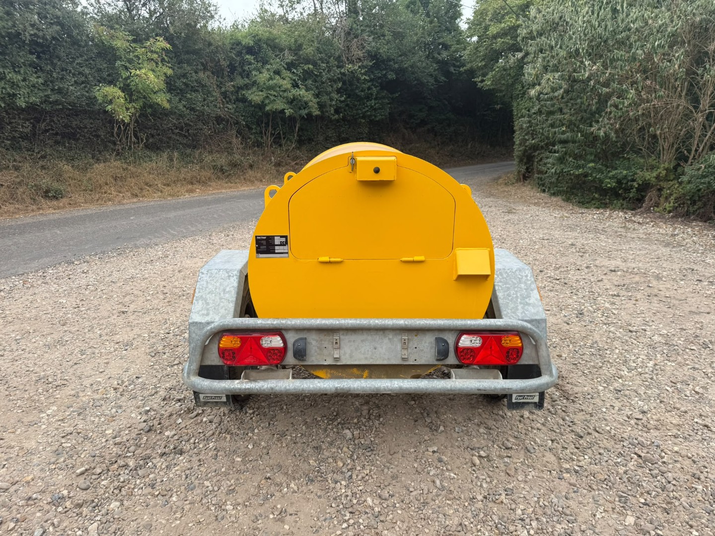 Used Fuel Proof 500L Fuel Bowser