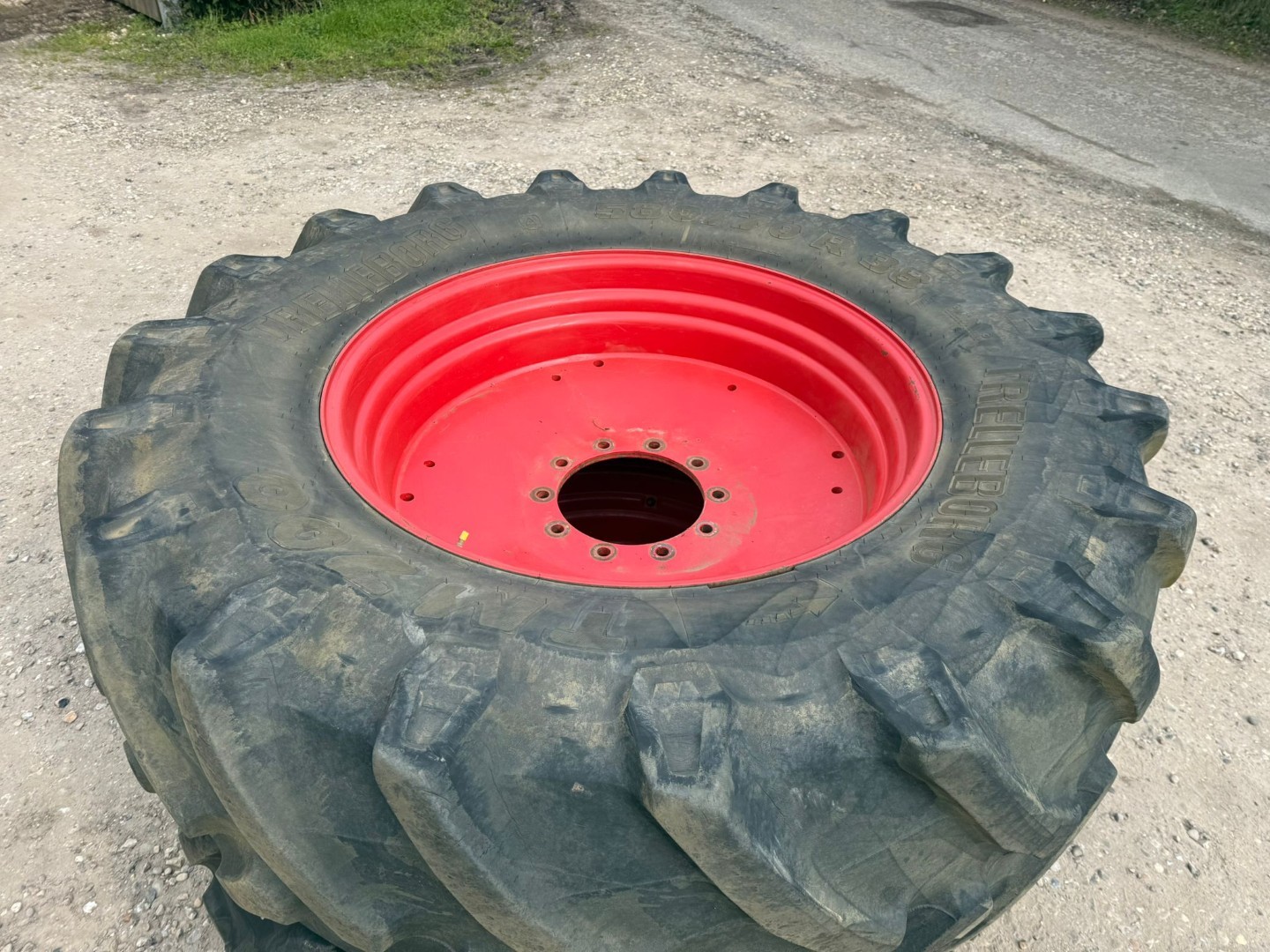 Used Pair Fendt Wheels and Tyres