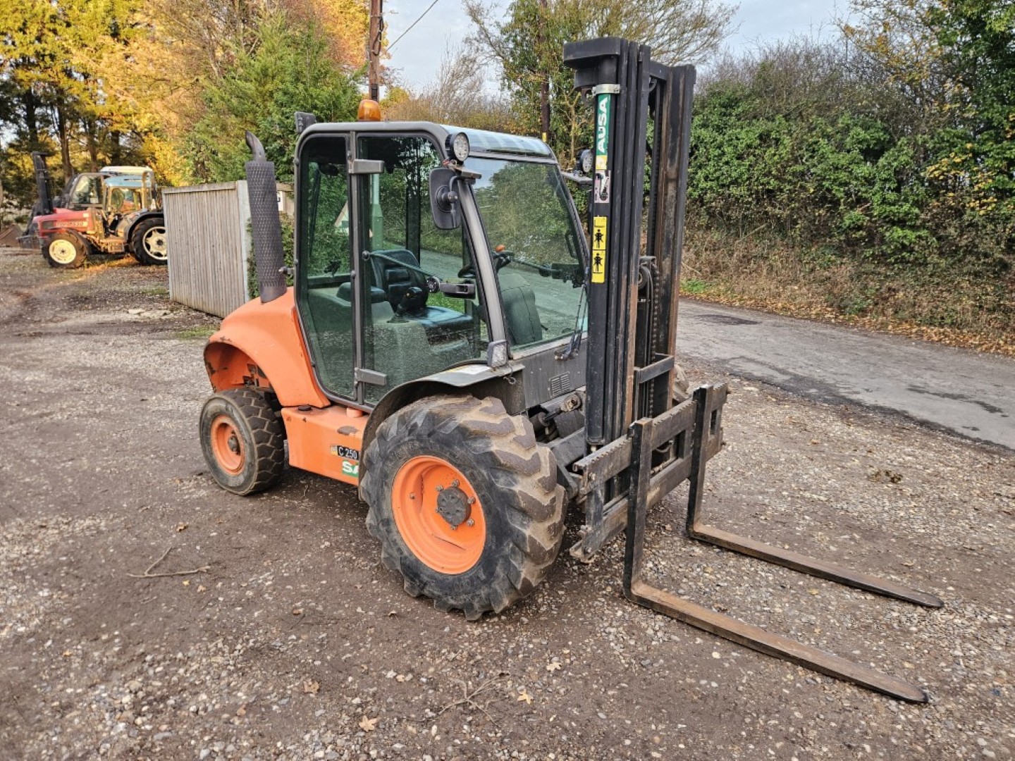 Used Ausa C250H Compact Terrain Forklift