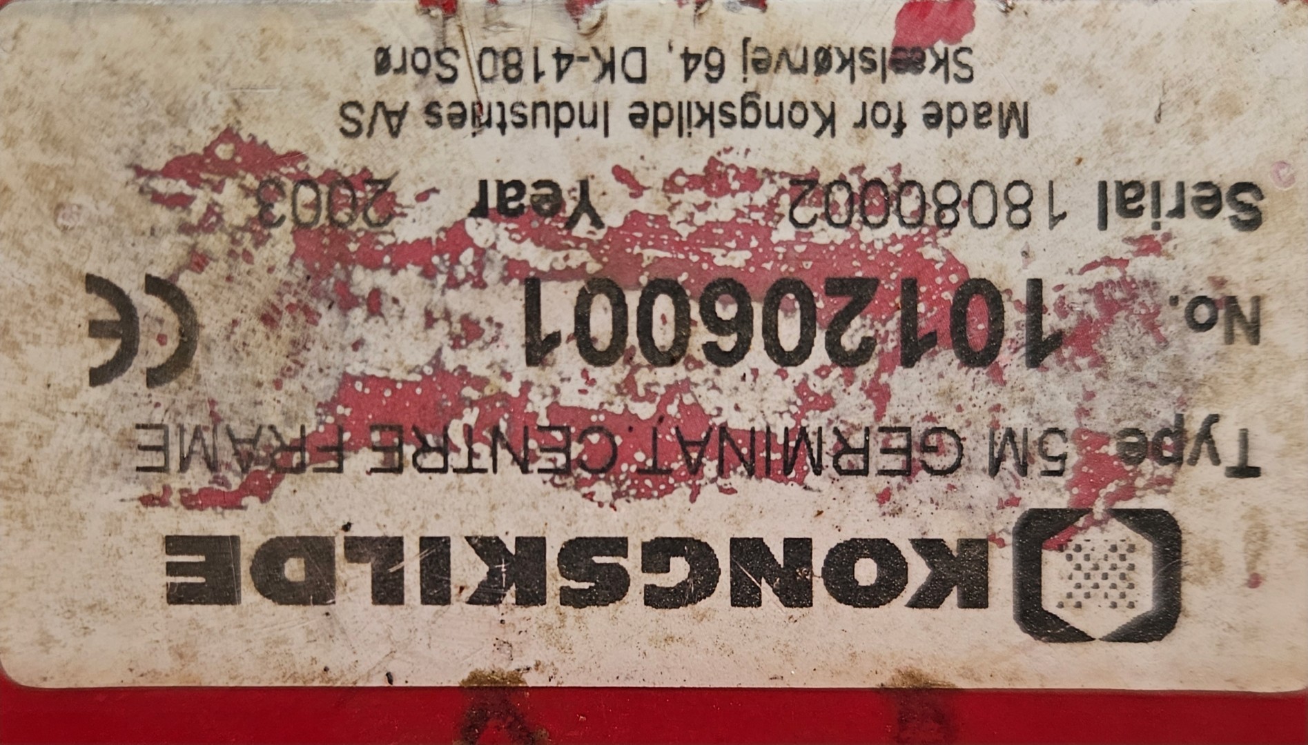 Used Kongskilde Germinator Seedbed Cultivator