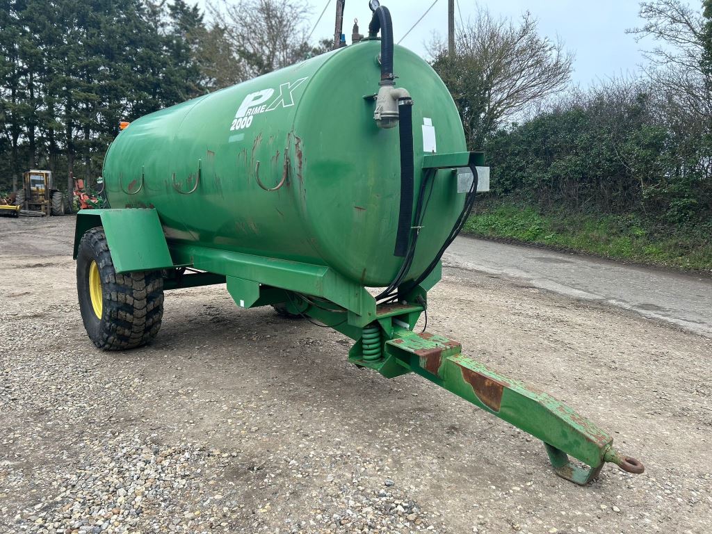 Used Primex 2000 Gallon Water Tanker