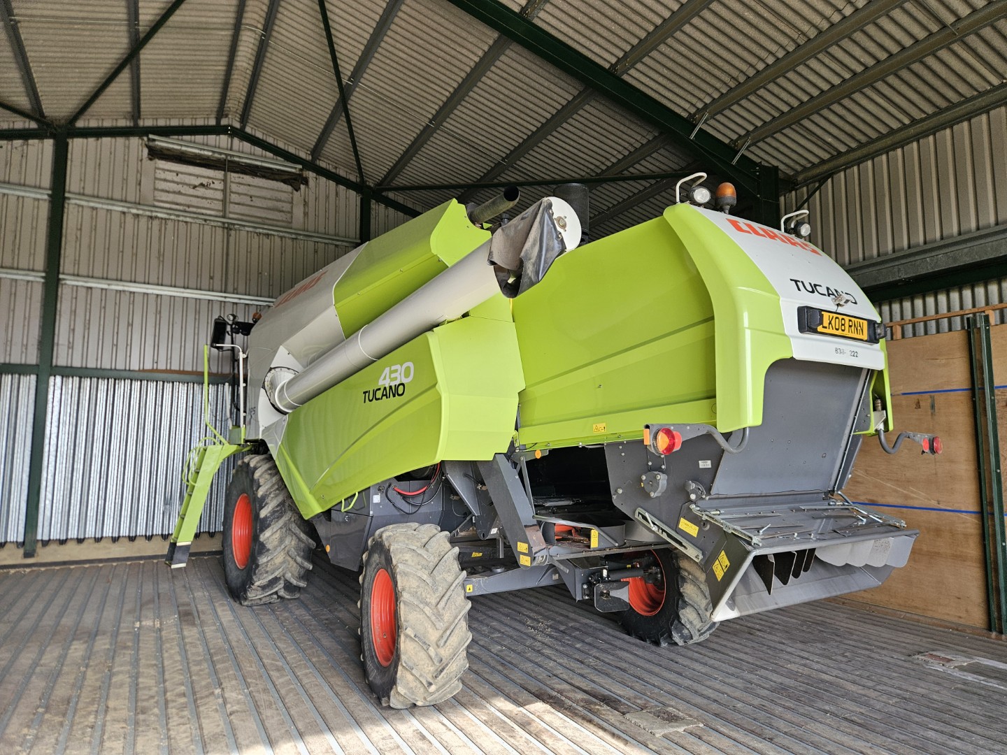 Used Claas Tucano 430 Combine Harvester