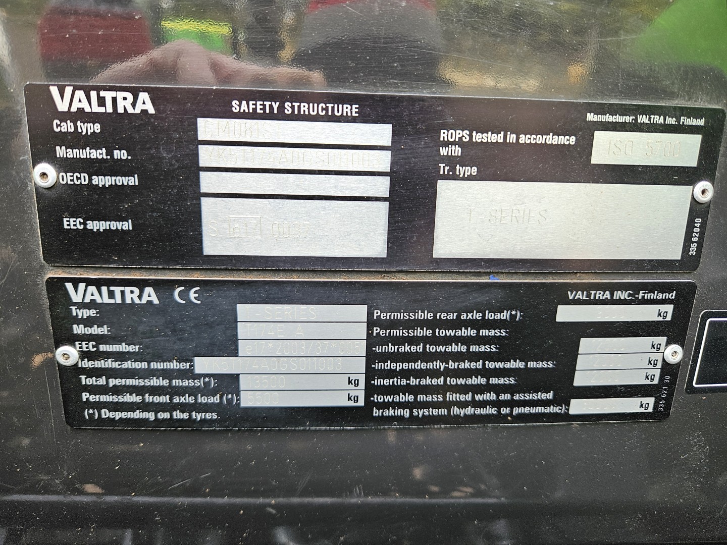 Used Valtra T174 Eco Active 4wd Tractor