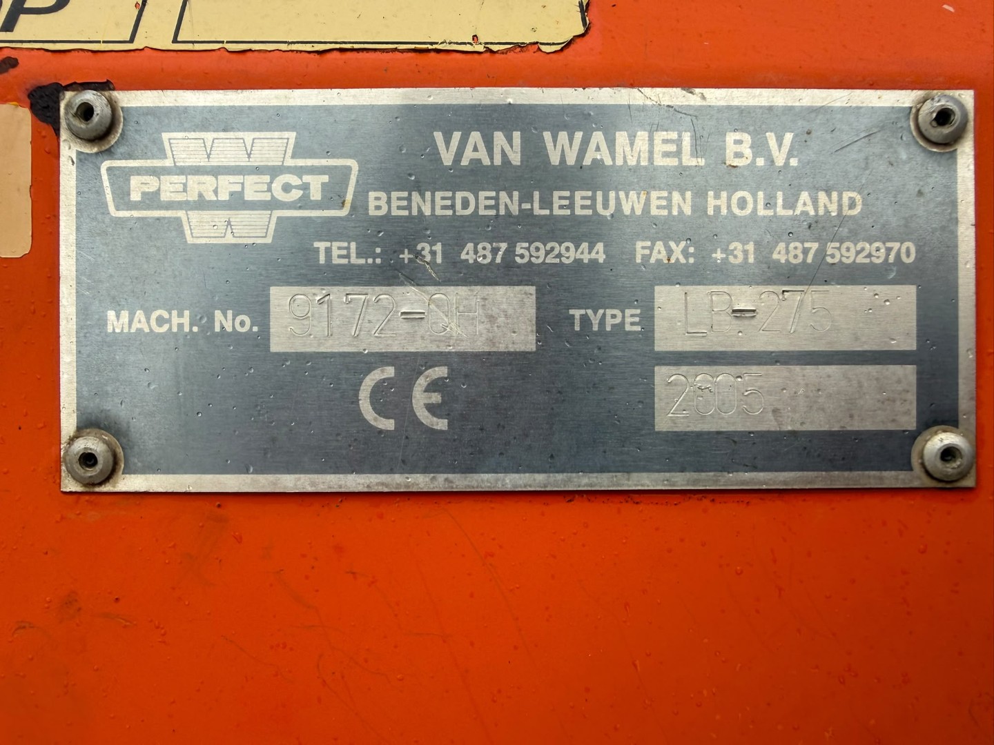 Used W Perfect LB-275 Mower