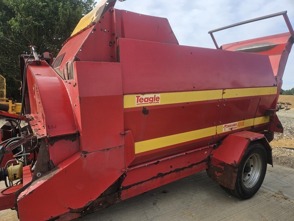 Used Teagle Tomahawk 1010 Bale Shredder