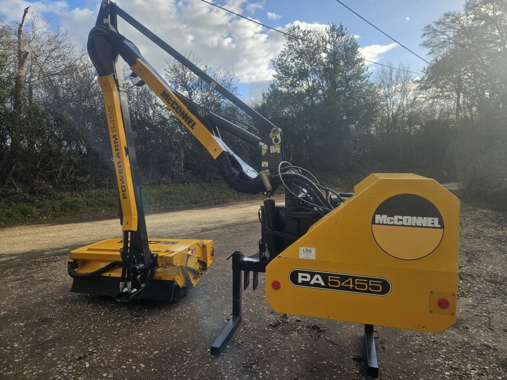 Used McConnel PA5455 Hedge Cutter