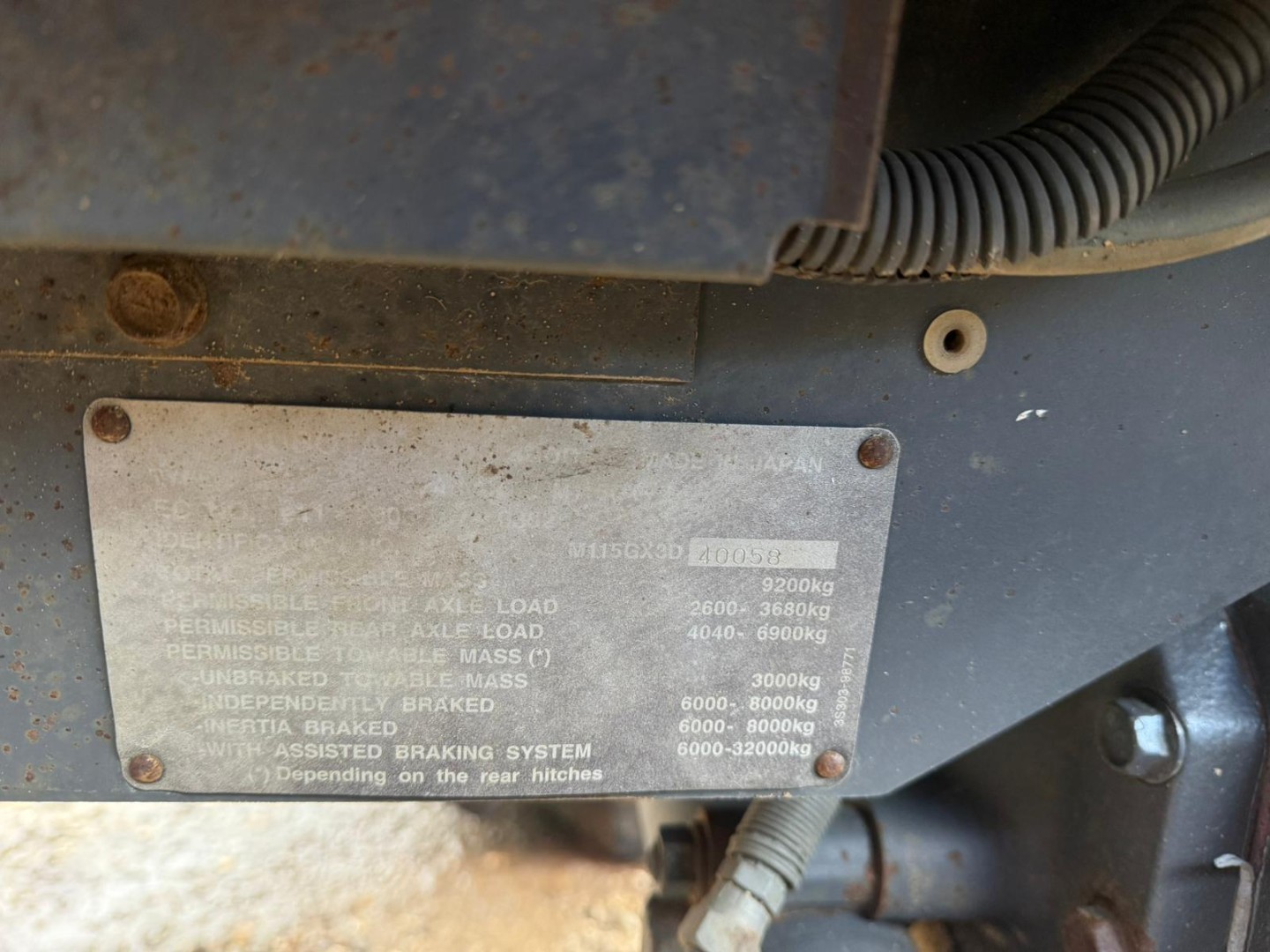 Used Kubota M115GX3D 4wd Tractor