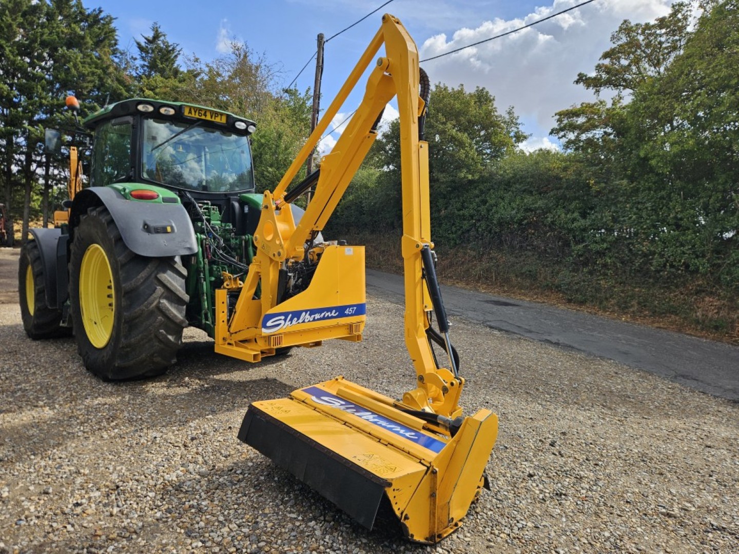 Used Shelbourne Reynolds 457 Hedge Cutter
