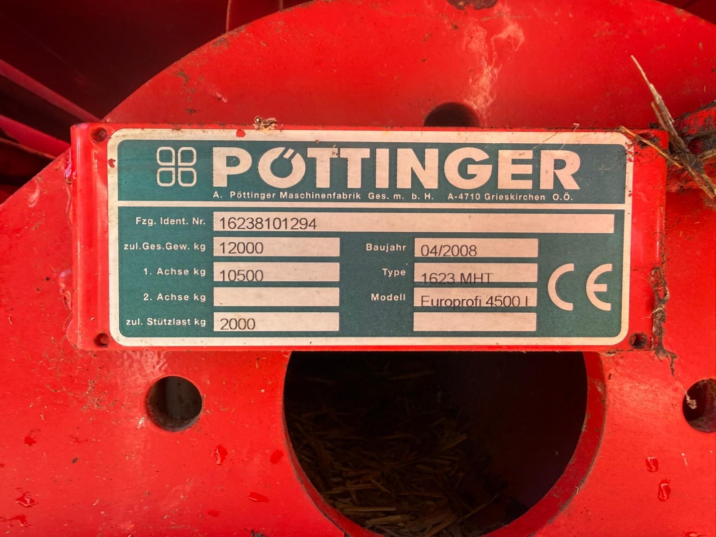 Used Pottinger Europrofi 4500 Euromatic Forage Wagon