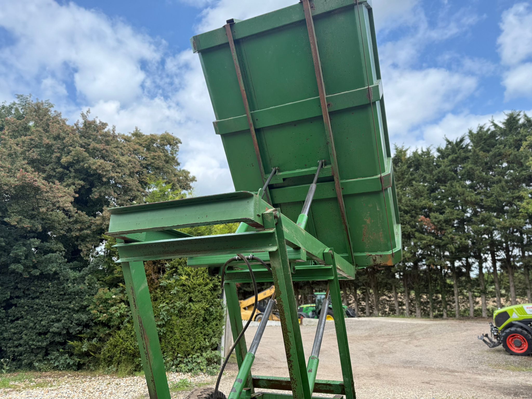 Used Brian Legg High Lift Tipping Trailer