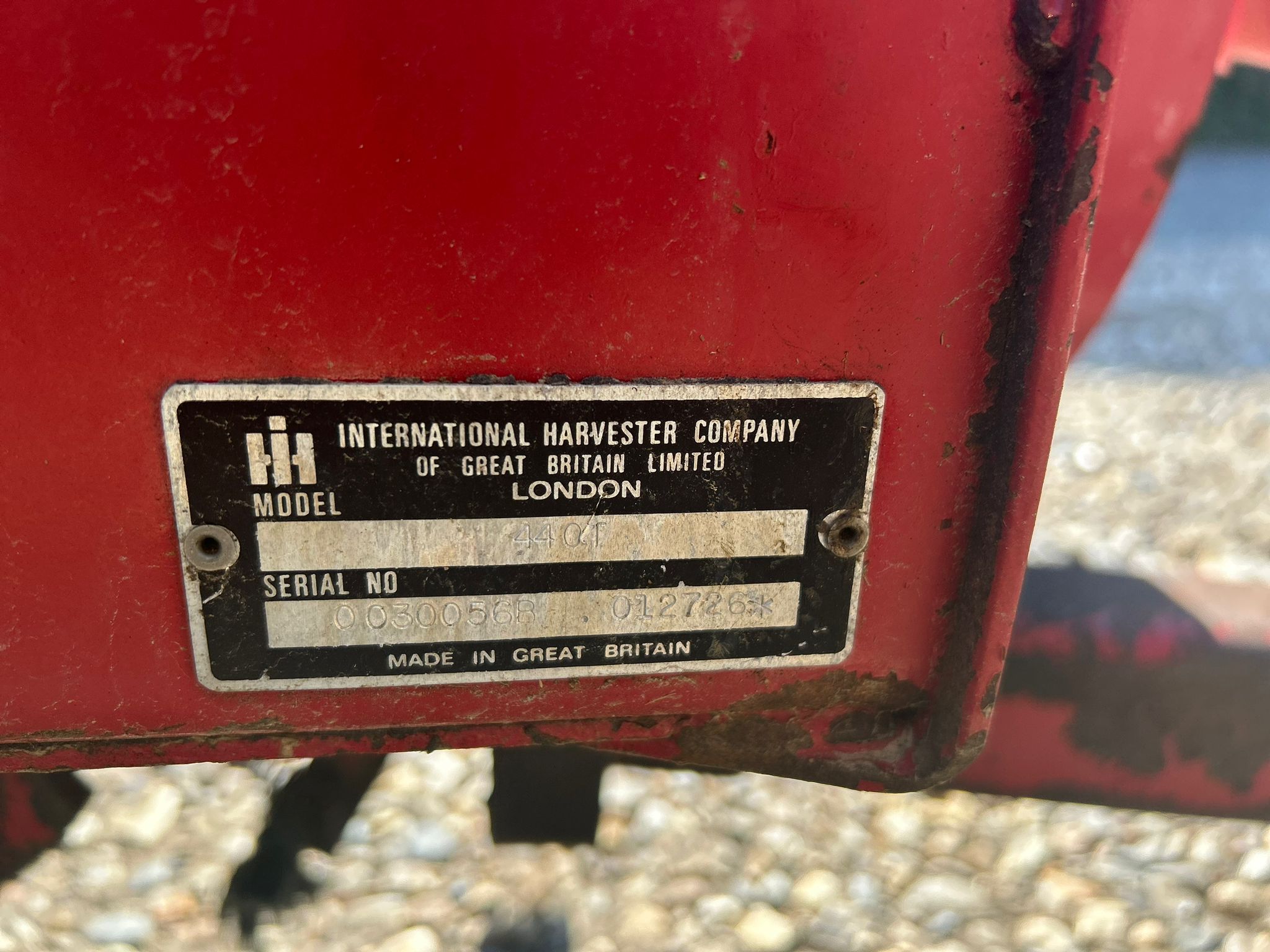 Used International 440 Conventional Baler