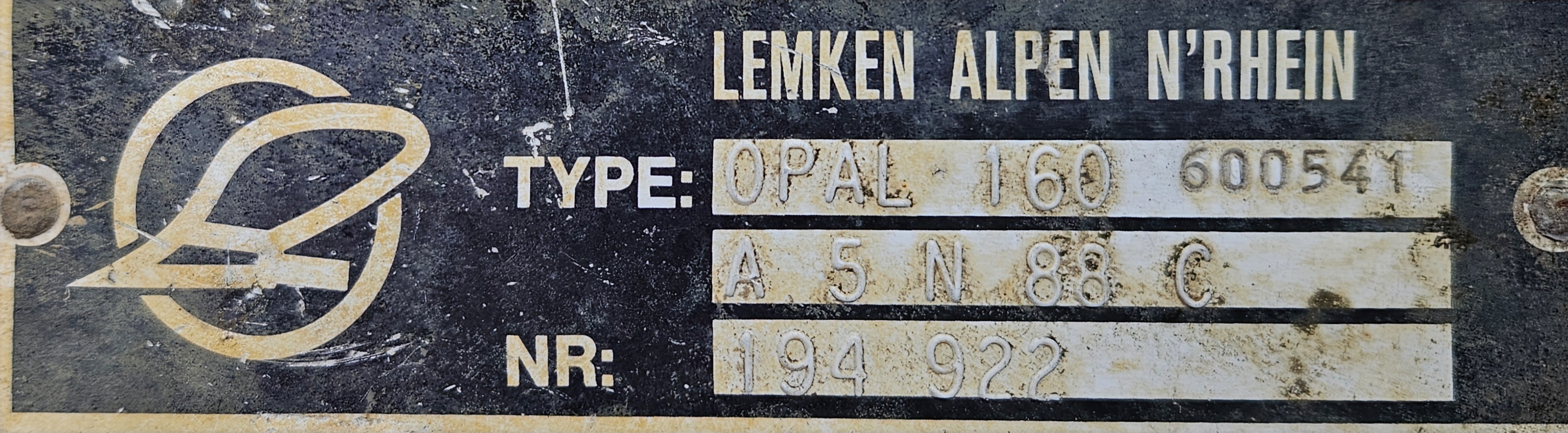 Used Lemken Opal 160 5+1 Plough