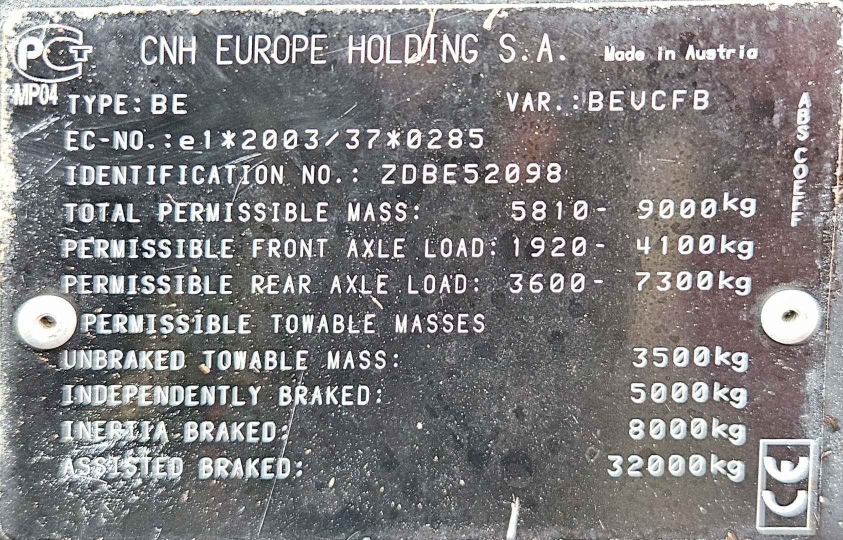 Used Case Maxxum 140 MC EP 4wd Tractor