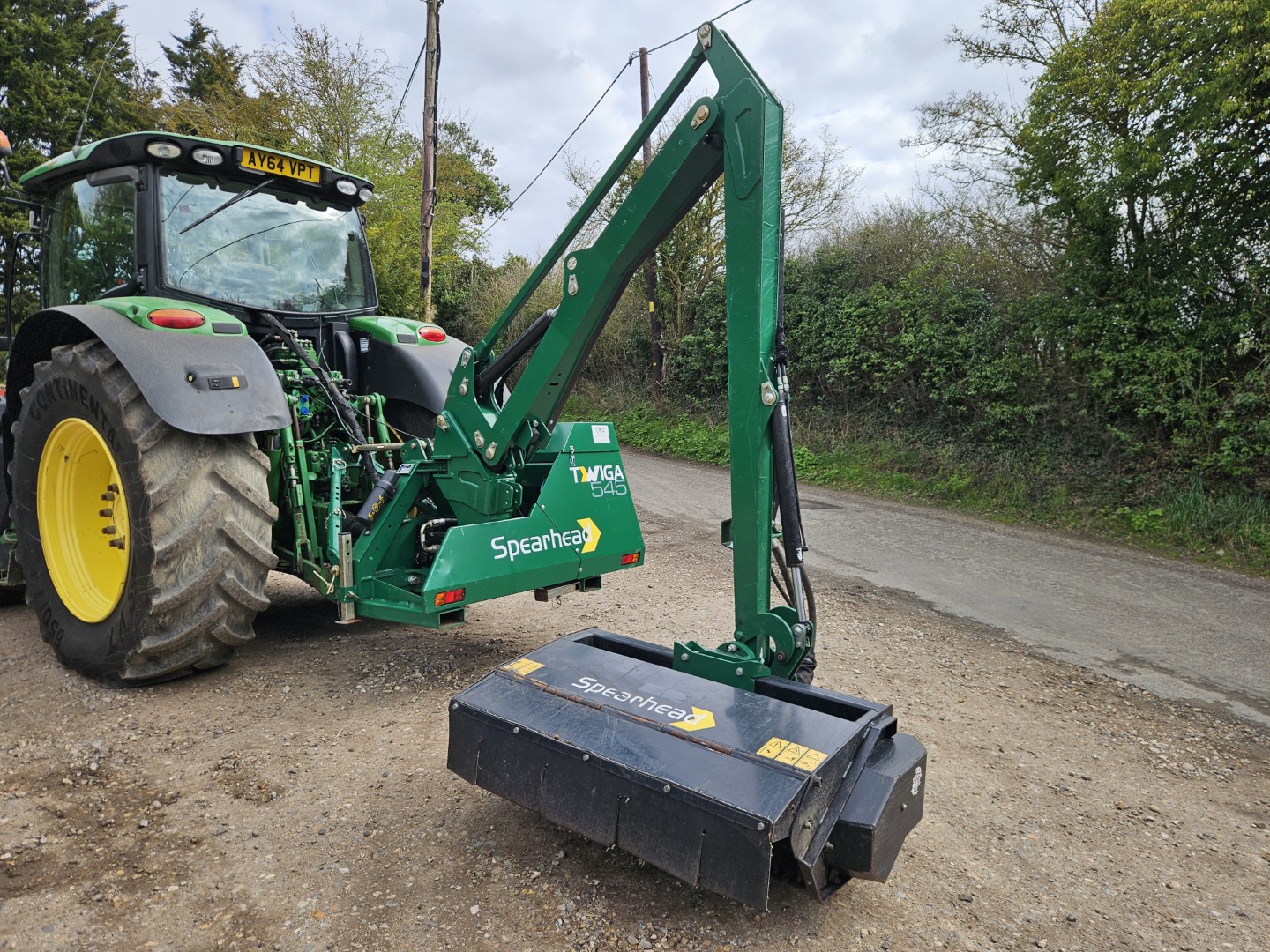Used Spearhead Twiga 545 Hedge Cutter