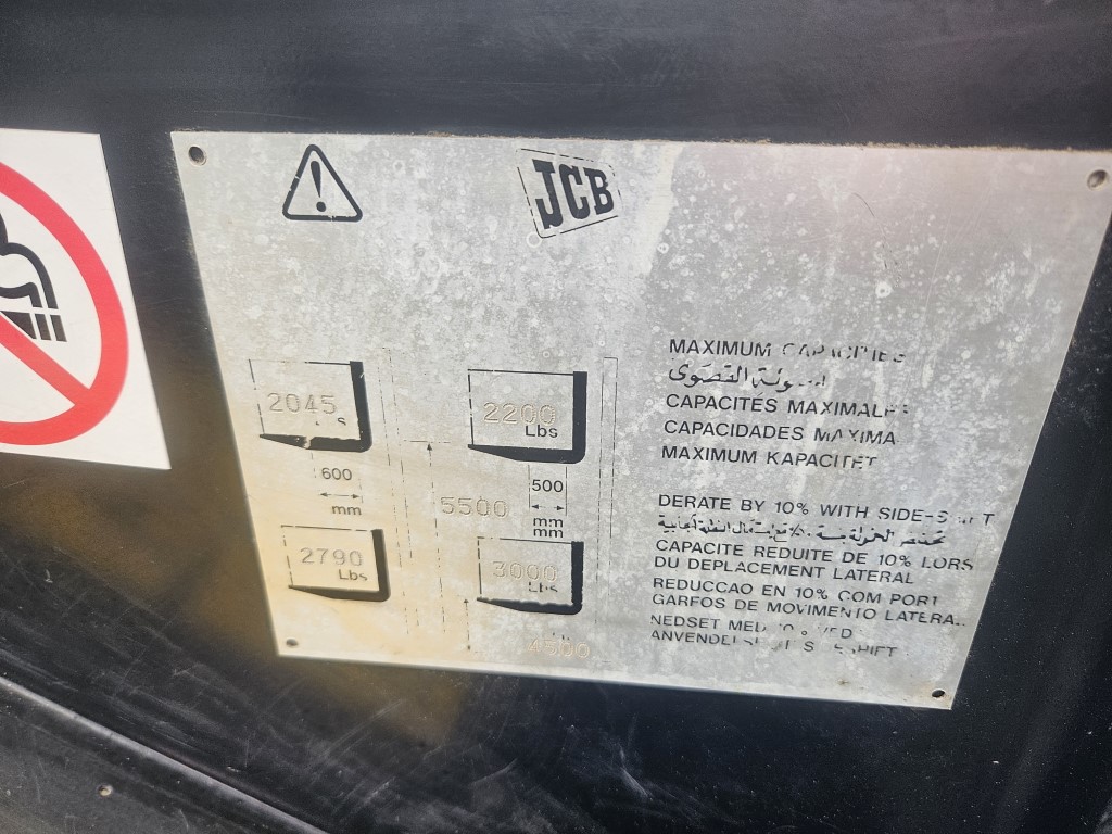 Used JCB 930-4 Rough Terrain Forklift