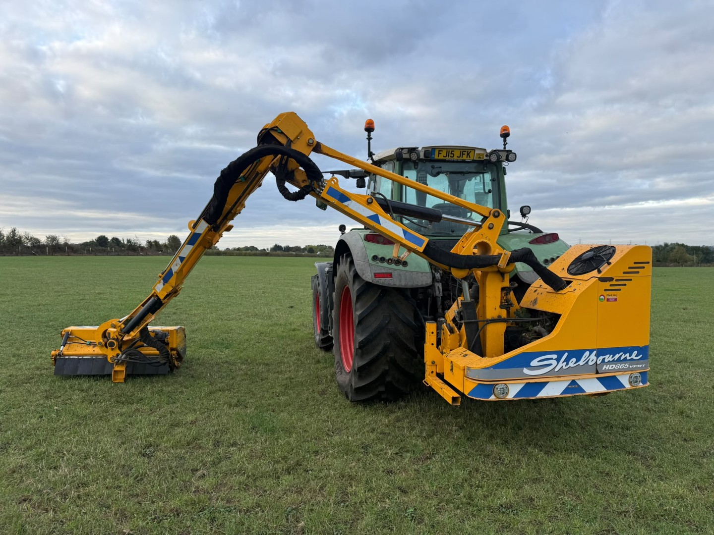 Used Shelbourne Reynolds HD865 VFRT Hedge Cutter