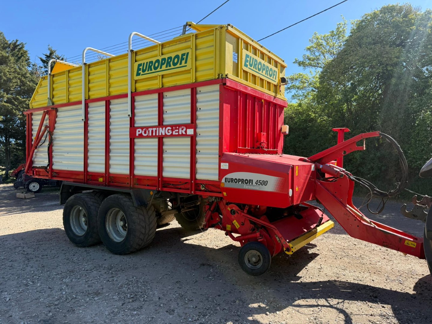 Used Pottinger Europrofi 4500 Euromatic Forage Wagon