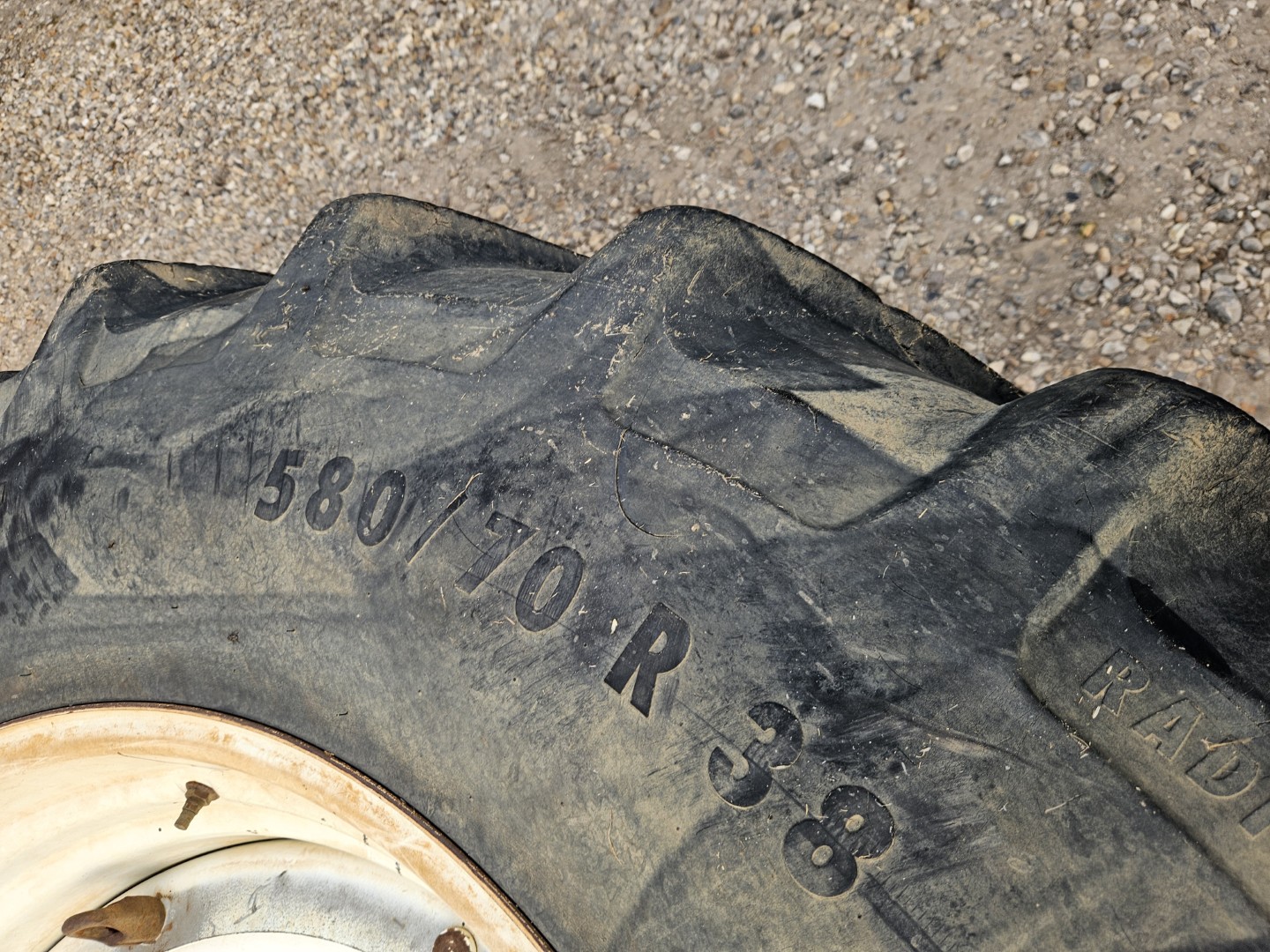 Used Set of New Holland Wheels and Tyres