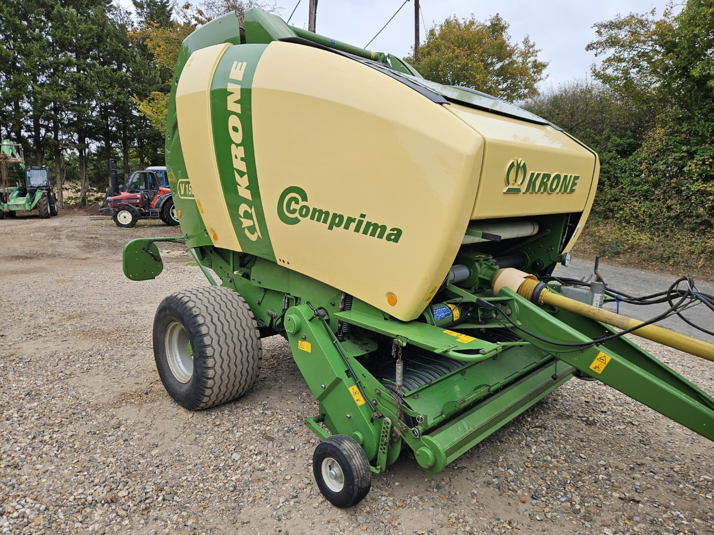 Used Krone V150XC Round Baler