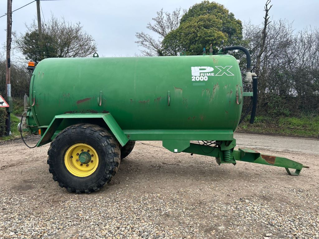 Used Primex 2000 Gallon Water Tanker