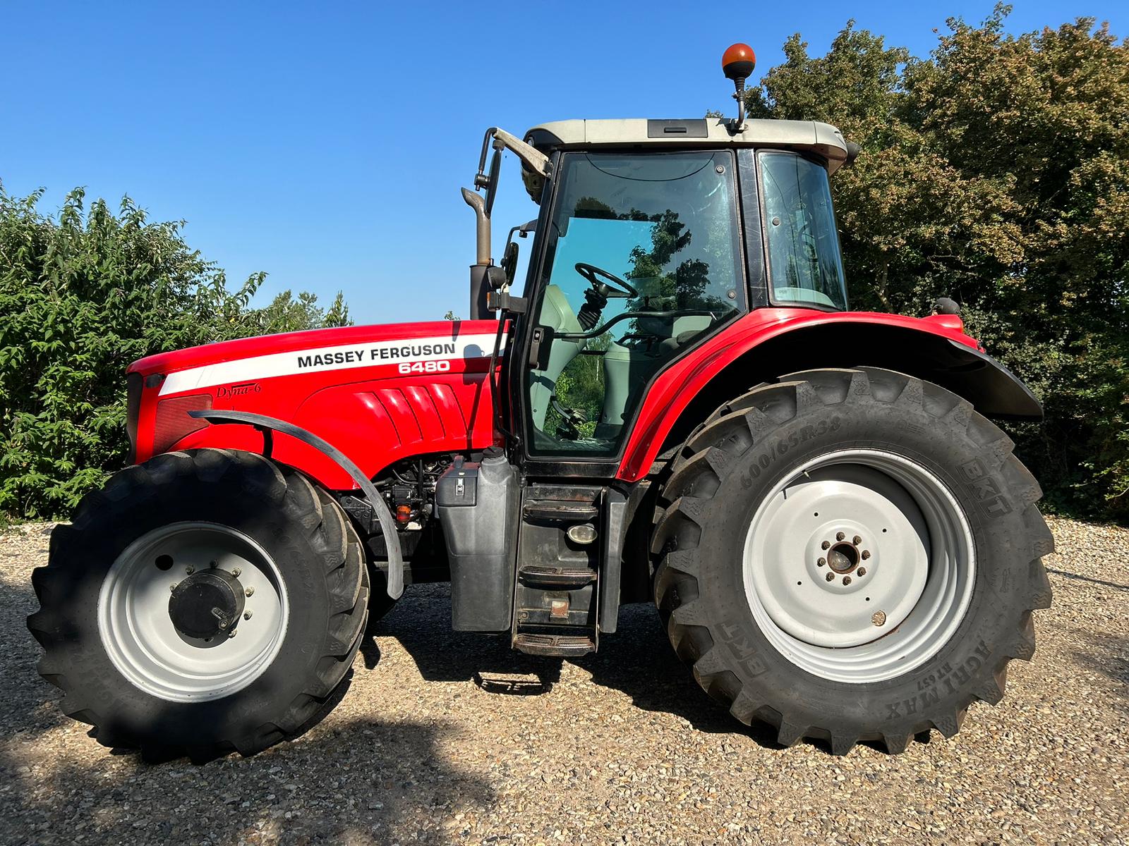 Used Massey Ferguson 6480 4wd Tractor