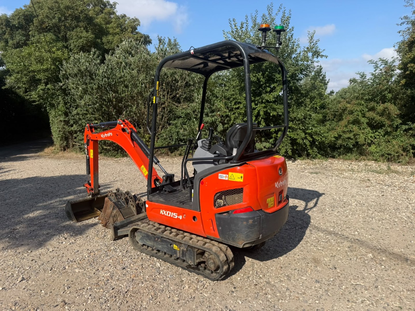 Used Kubota KX015-4 Mini Excavator