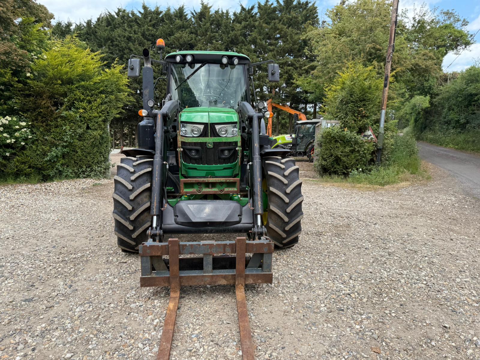Used John Deere 6120M 4wd Tractor
