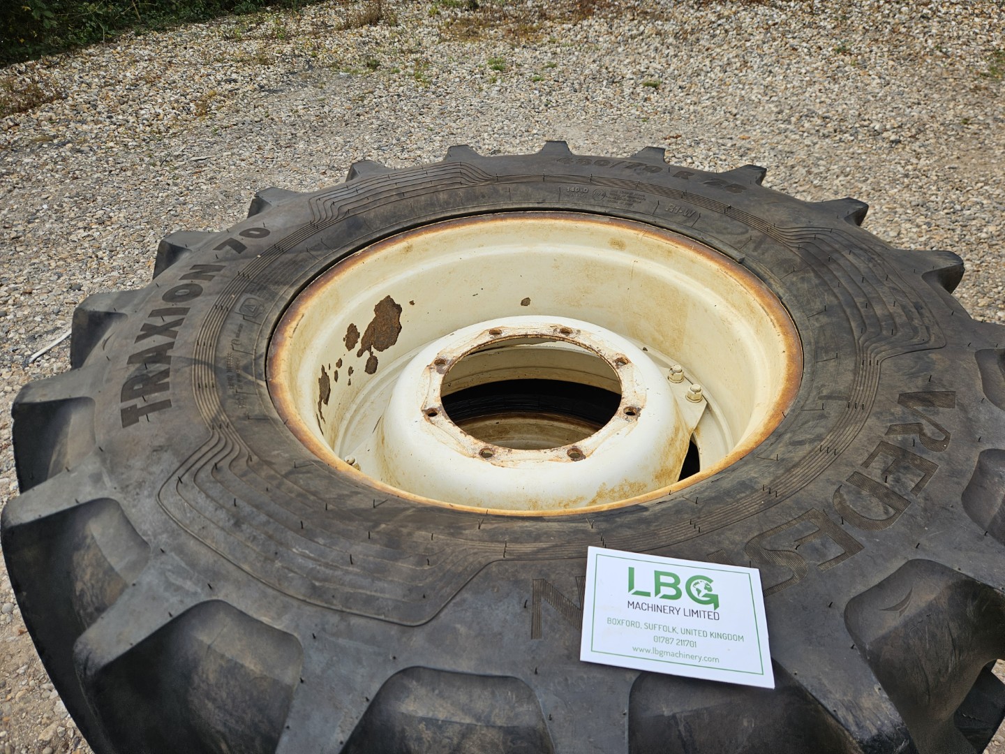 Used Set of New Holland Wheels and Tyres