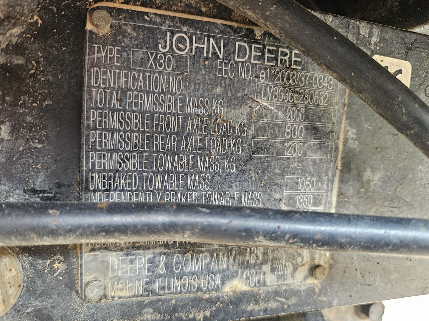 Used John Deere 3036E Compact Tractor