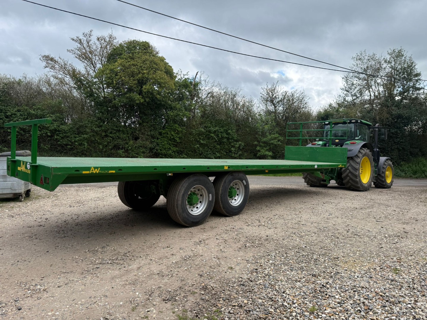 Used AW Engineering Bale Trailer