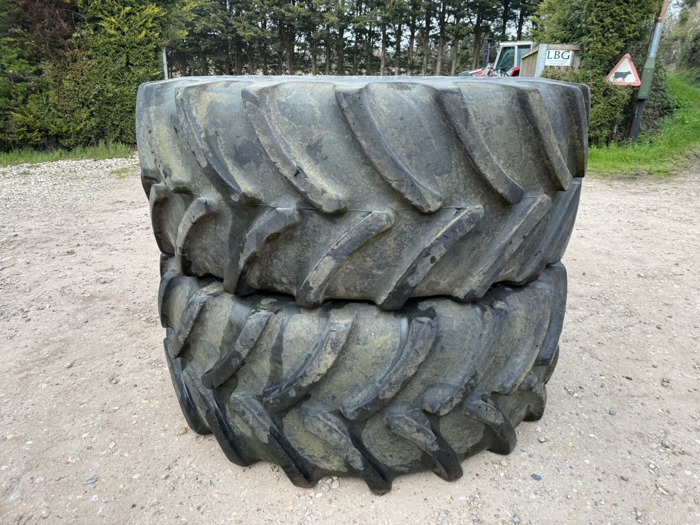 Used Set of Fendt Wheels and Tyres